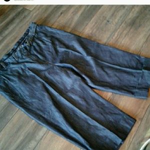 Apostrophe womens 18w $lare leg gaucho jeans